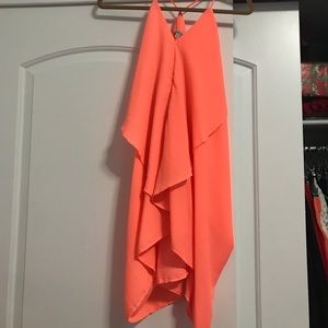 Neon Coral Dress